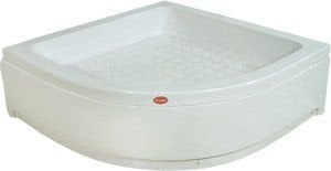 120 x 120 Oval Panelli Duş Teknesi