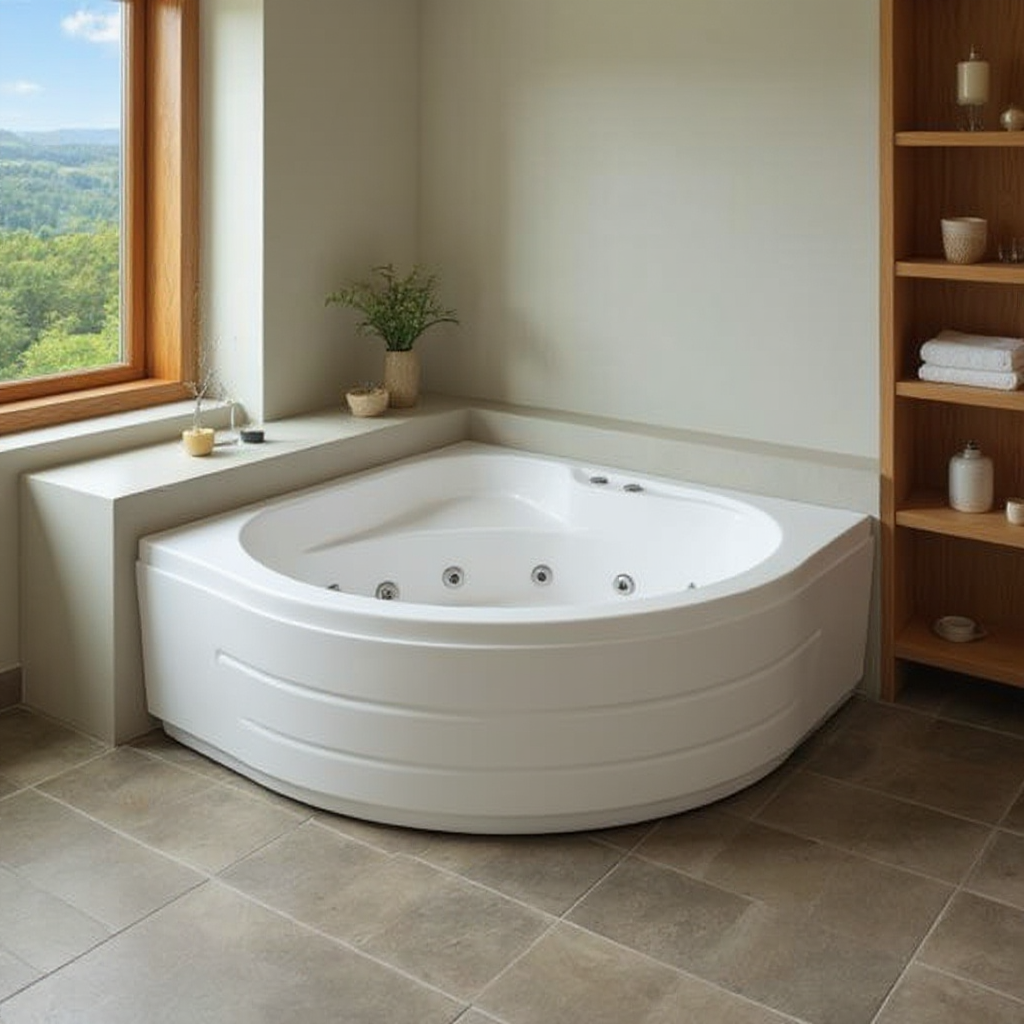 130 x 130 Oval Jakuzi