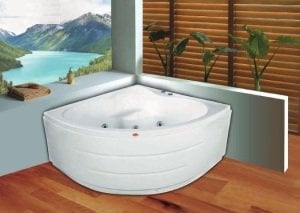 120 x 120 Oval Jakuzi