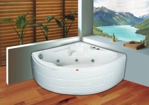 110 x 110 Oval Jakuzi