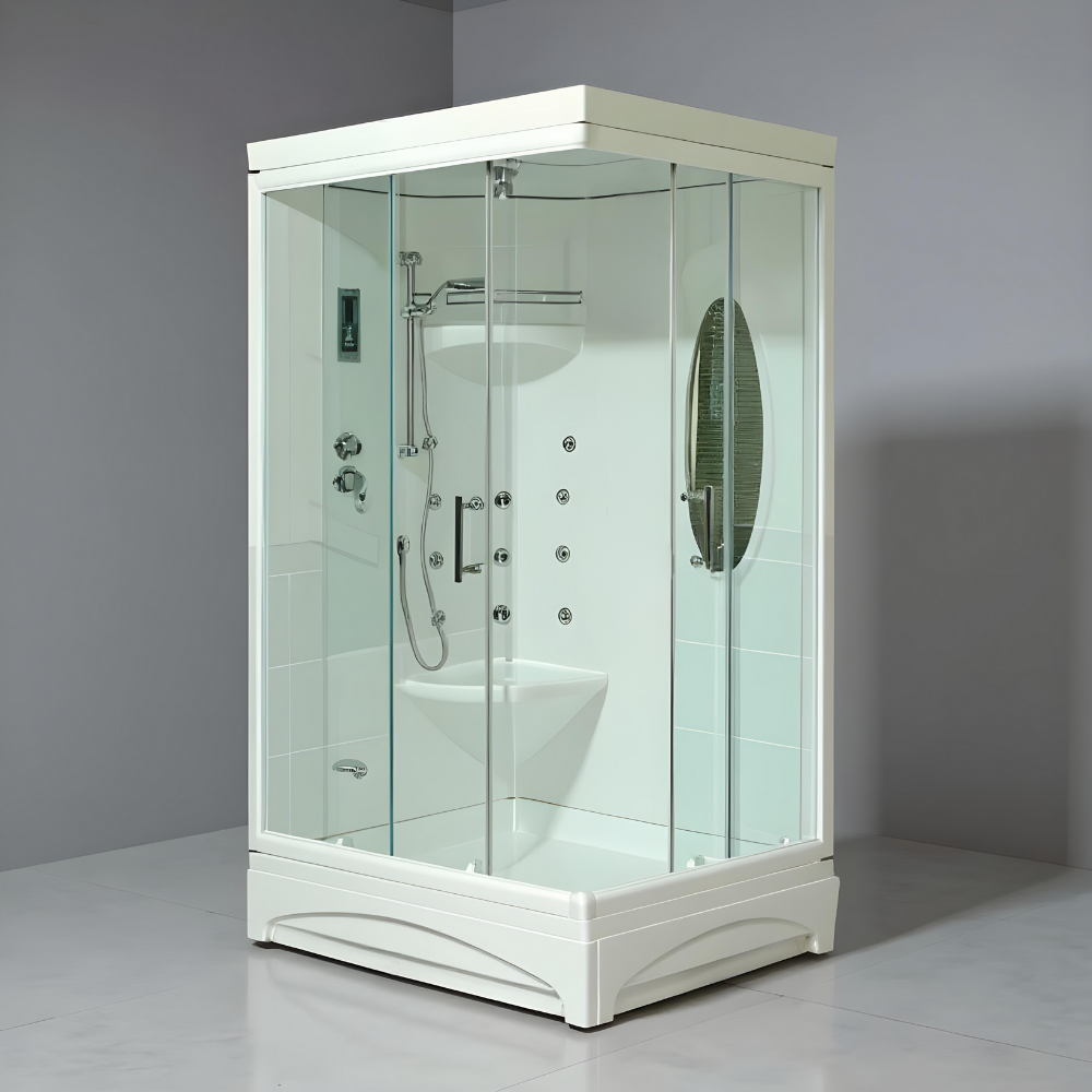 90 x 120 AKRİLİK KÖŞE COMPACT DUŞAKABİN - SOL