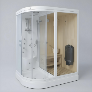 160 x 120 COMPACT SAUNA CAM - SAĞ