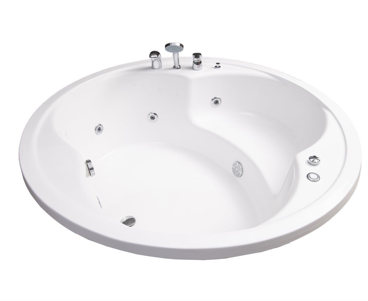 150 cm Yuvarlak Gömme Jakuzi