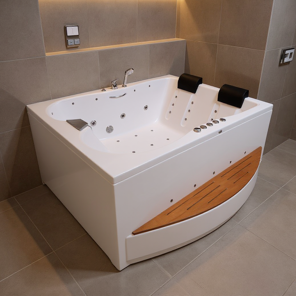 190 x 150 Dört Kişilik Jakuzi