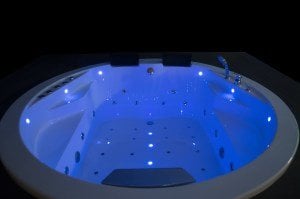 200 cm Yuvarlak Gömme Jakuzi