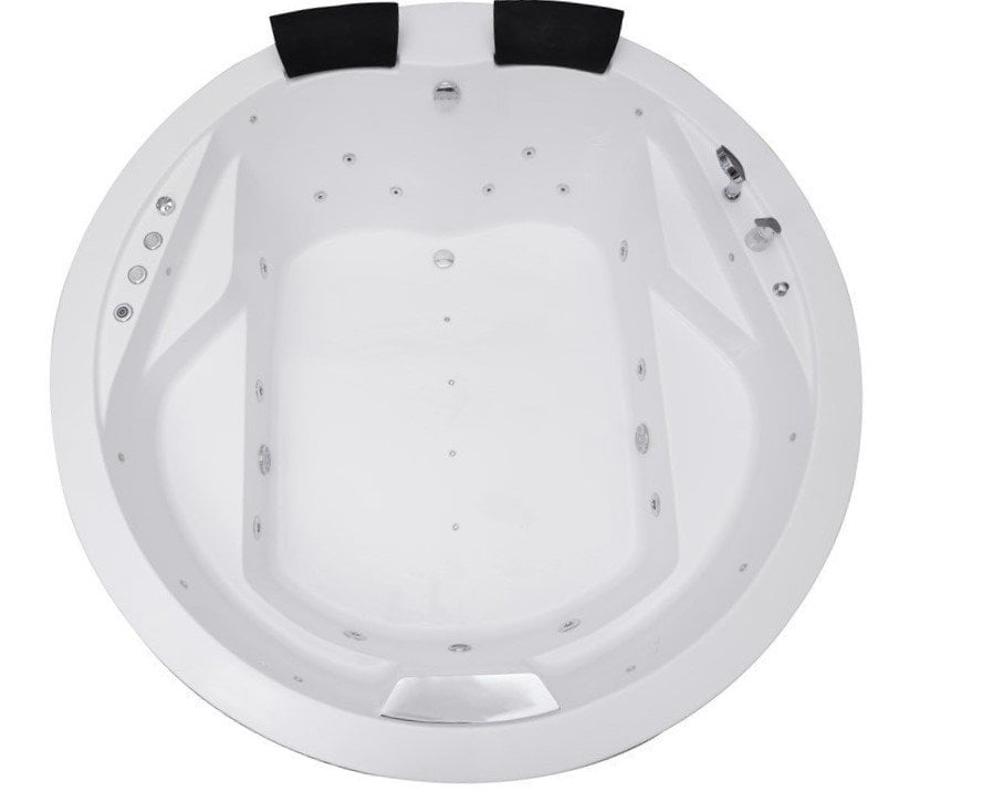 200 cm Yuvarlak Gömme Jakuzi