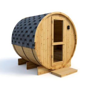 Kompakt Ahşap Varil Sauna